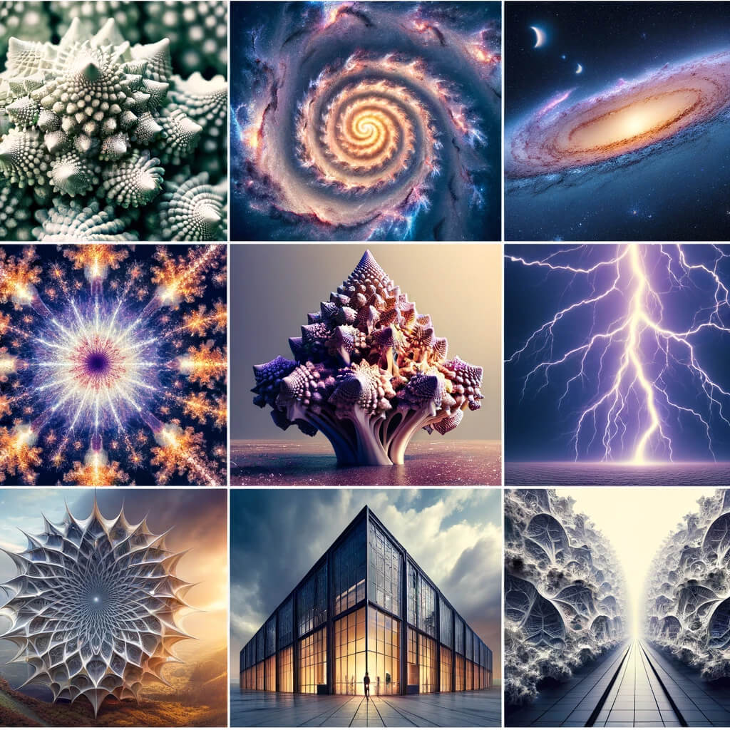 Examples of fractal geometry